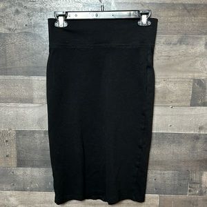 Black La Bisou Pencil Skirt